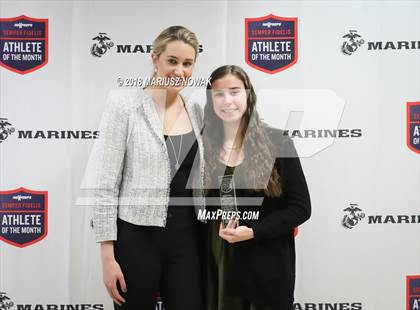 Thumbnail 1 in Marines H.S. Female Athlete of the Month -  Katherine Hutter  photogallery.