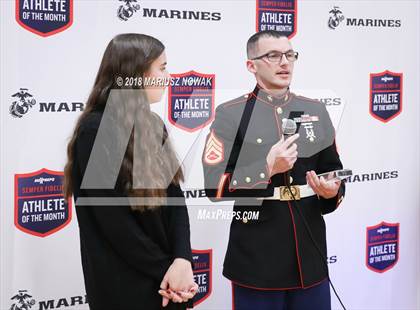 Thumbnail 3 in Marines H.S. Female Athlete of the Month -  Katherine Hutter  photogallery.
