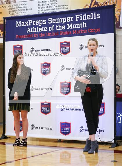 Thumbnail 3 in Marines H.S. Female Athlete of the Month -  Katherine Hutter  photogallery.