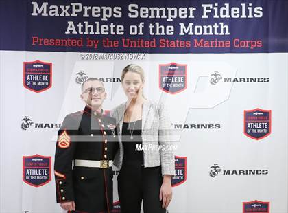 Thumbnail 2 in Marines H.S. Female Athlete of the Month -  Katherine Hutter  photogallery.