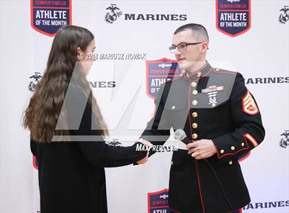 Thumbnail 2 in Marines H.S. Female Athlete of the Month -  Katherine Hutter  photogallery.