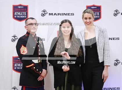 Thumbnail 2 in Marines H.S. Female Athlete of the Month -  Katherine Hutter  photogallery.