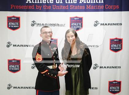 Thumbnail 1 in Marines H.S. Female Athlete of the Month -  Katherine Hutter  photogallery.