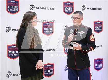 Thumbnail 2 in Marines H.S. Female Athlete of the Month -  Katherine Hutter  photogallery.