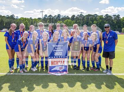 Thumbnail 3 in Woods Charter vs Christ the King (NCHSAA 1A Final) (2 of 2 - Awards, Pre-game, Team Photos) photogallery.