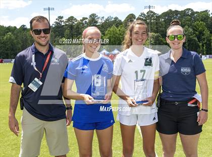 Thumbnail 3 in Woods Charter vs Christ the King (NCHSAA 1A Final) (2 of 2 - Awards, Pre-game, Team Photos) photogallery.