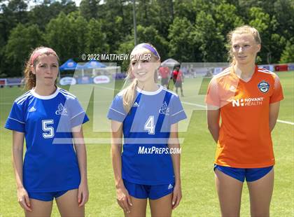 Thumbnail 1 in Woods Charter vs Christ the King (NCHSAA 1A Final) (2 of 2 - Awards, Pre-game, Team Photos) photogallery.