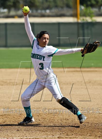 Thumbnail 2 in Wasco vs Kennedy (Mira Monte Invitational) photogallery.