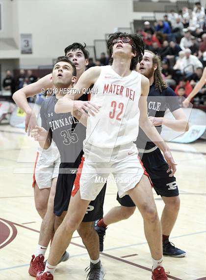 Thumbnail 1 in Mater Dei vs. Pinnacle (Rancho Mirage Holiday Invitational) photogallery.