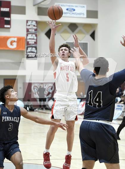 Thumbnail 1 in Mater Dei vs. Pinnacle (Rancho Mirage Holiday Invitational) photogallery.