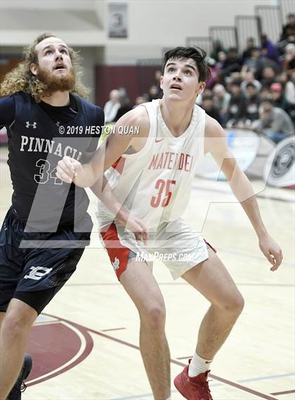 Thumbnail 1 in Mater Dei vs. Pinnacle (Rancho Mirage Holiday Invitational) photogallery.