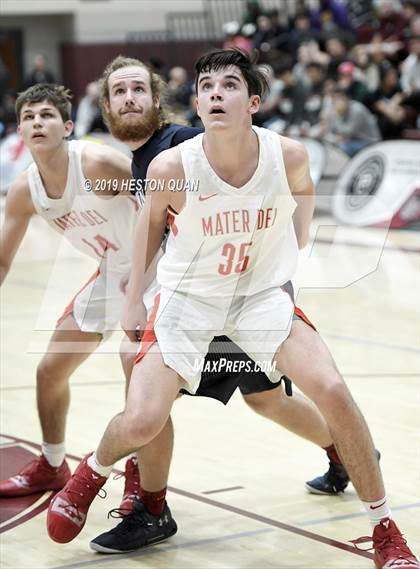 Thumbnail 1 in Mater Dei vs. Pinnacle (Rancho Mirage Holiday Invitational) photogallery.