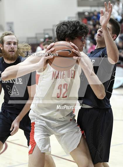 Thumbnail 2 in Mater Dei vs. Pinnacle (Rancho Mirage Holiday Invitational) photogallery.