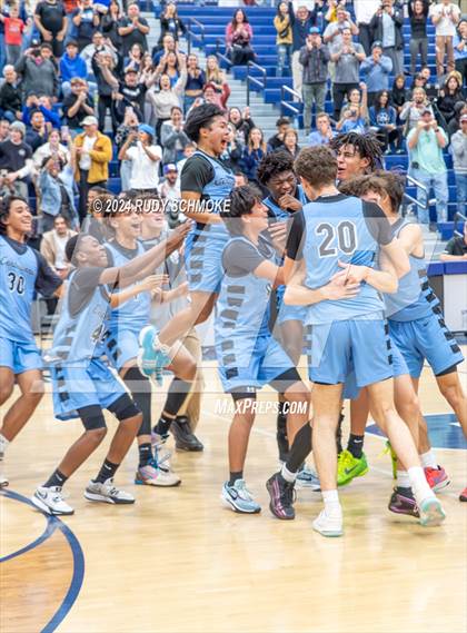 Thumbnail 2 in Rancho Buena Vista vs. University City (CIF SDS Division II Championship) photogallery.