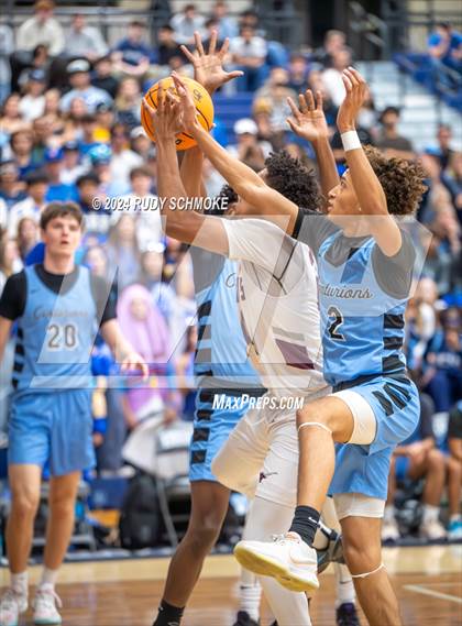 Thumbnail 2 in Rancho Buena Vista vs. University City (CIF SDS Division II Championship) photogallery.