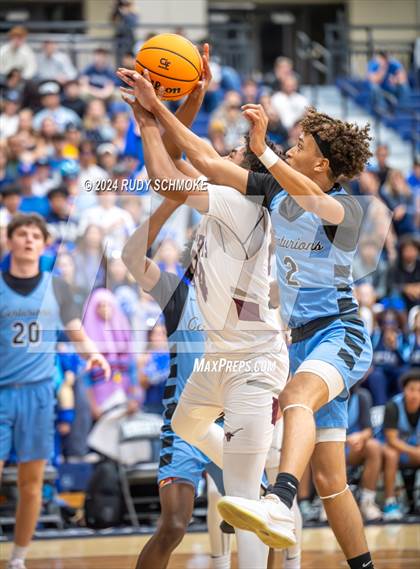 Thumbnail 3 in Rancho Buena Vista vs. University City (CIF SDS Division II Championship) photogallery.