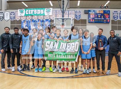 Thumbnail 2 in Rancho Buena Vista vs. University City (CIF SDS Division II Championship) photogallery.