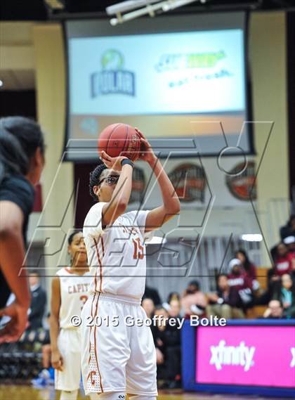 Thumbnail 2 in Capital Prep vs. South Medford (Spalding HoopHall Classic) photogallery.