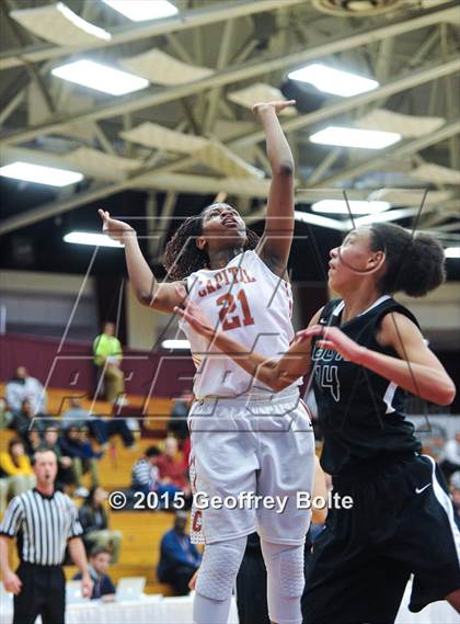 Thumbnail 2 in Capital Prep vs. South Medford (Spalding HoopHall Classic) photogallery.