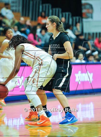 Thumbnail 3 in Capital Prep vs. South Medford (Spalding HoopHall Classic) photogallery.