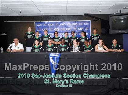 Thumbnail 1 in Sacramento vs. St. Mary's (CIF SJS D3 Final) photogallery.