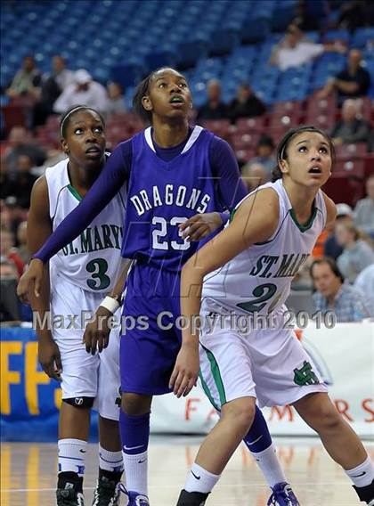 Thumbnail 3 in Sacramento vs. St. Mary's (CIF SJS D3 Final) photogallery.