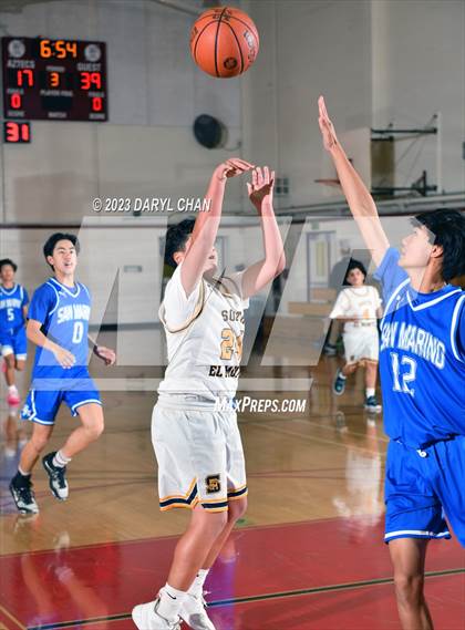 Thumbnail 3 in San Marino vs South El Monte  Mark Keppel Tournament photogallery.
