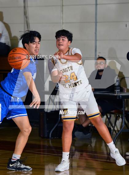 Thumbnail 3 in San Marino vs South El Monte  Mark Keppel Tournament photogallery.