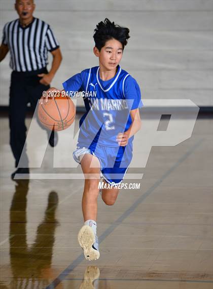 Thumbnail 1 in San Marino vs South El Monte  Mark Keppel Tournament photogallery.