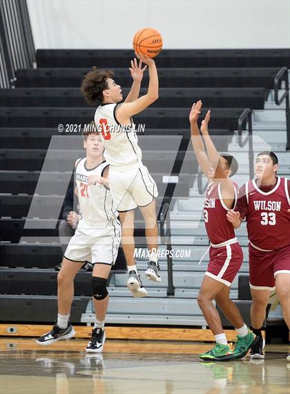 Thumbnail 2 in Mission Viejo vs. Woodrow Wilson (Tustin Holiday Classic) photogallery.