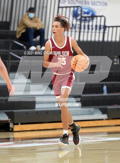 Thumbnail 2 in Mission Viejo vs. Woodrow Wilson (Tustin Holiday Classic) photogallery.