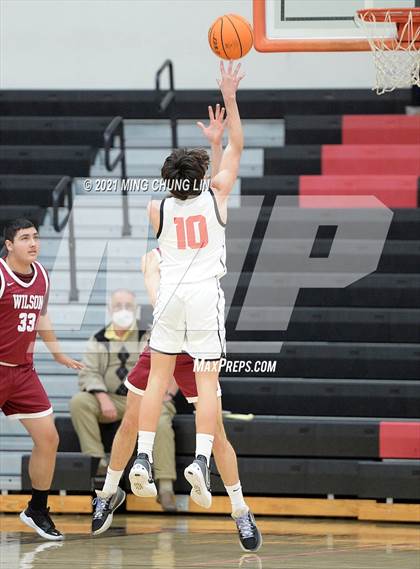 Thumbnail 2 in Mission Viejo vs. Woodrow Wilson (Tustin Holiday Classic) photogallery.