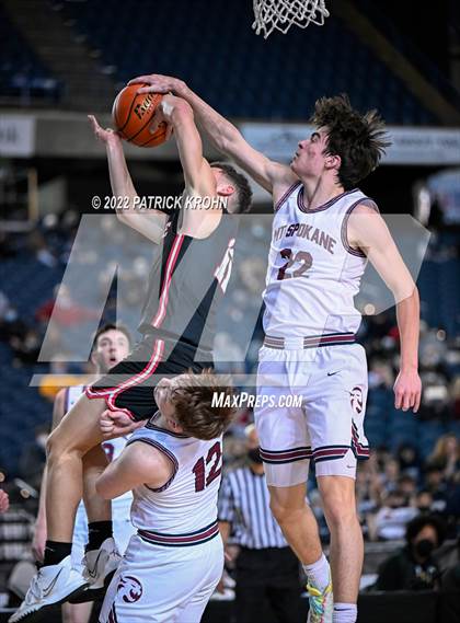 Thumbnail 2 in Mt. Spokane vs. Mountlake Terrace (WIAA 3A Round 2 State Playoff) photogallery.
