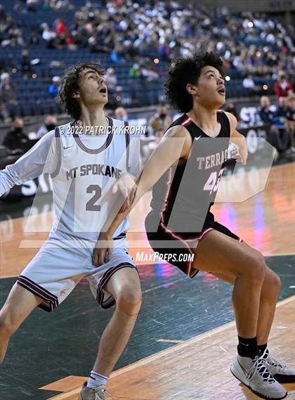 Thumbnail 3 in Mt. Spokane vs. Mountlake Terrace (WIAA 3A Round 2 State Playoff) photogallery.
