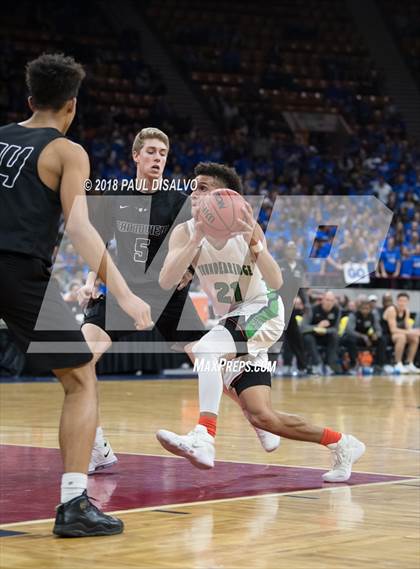 Thumbnail 2 in ThunderRidge vs. Grandview (CHSAA 5A Final Four) photogallery.