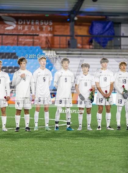 Thumbnail 2 in Mullen vs. Northfield (CHSAA 4A Finals) photogallery.