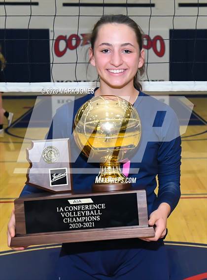 Thumbnail 1 in St. David vs. Anthem Prep (AIA 1A Final - Awards) photogallery.