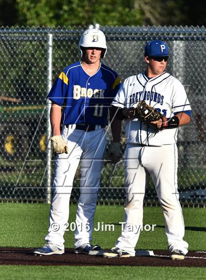 Thumbnail 1 in Brock vs Peaster (UIL 3A Regional Quarterfinal) photogallery.