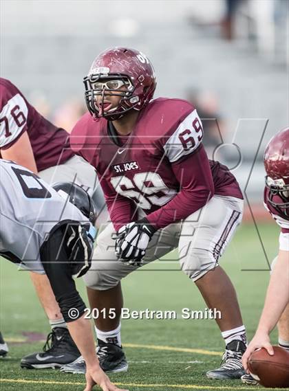 Thumbnail 2 in St. Mary's @ St. Joseph's Collegiate Institute (MMHSAA Quarterfinal) photogallery.