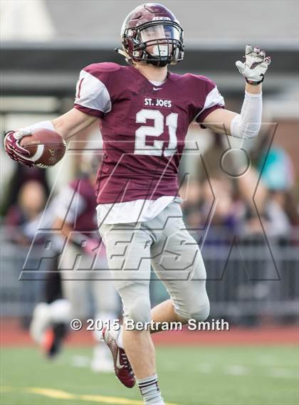 Thumbnail 3 in St. Mary's @ St. Joseph's Collegiate Institute (MMHSAA Quarterfinal) photogallery.