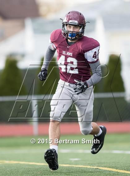 Thumbnail 2 in St. Mary's @ St. Joseph's Collegiate Institute (MMHSAA Quarterfinal) photogallery.