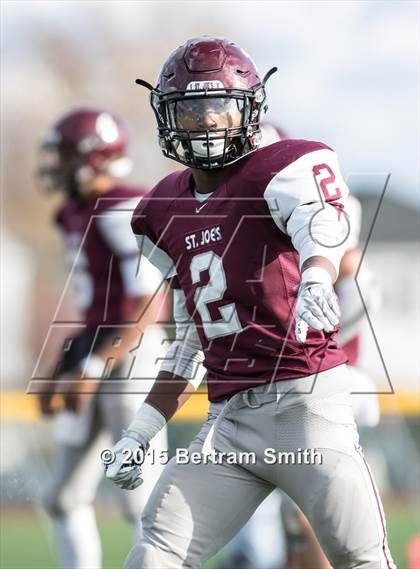 Thumbnail 2 in St. Mary's @ St. Joseph's Collegiate Institute (MMHSAA Quarterfinal) photogallery.
