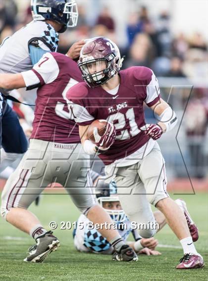 Thumbnail 1 in St. Mary's @ St. Joseph's Collegiate Institute (MMHSAA Quarterfinal) photogallery.