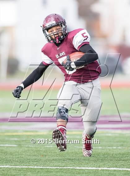 Thumbnail 2 in St. Mary's @ St. Joseph's Collegiate Institute (MMHSAA Quarterfinal) photogallery.