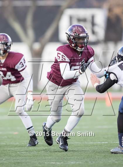 Thumbnail 3 in St. Mary's @ St. Joseph's Collegiate Institute (MMHSAA Quarterfinal) photogallery.
