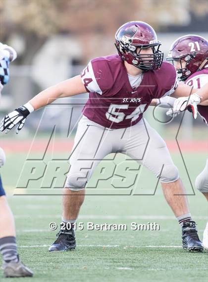Thumbnail 1 in St. Mary's @ St. Joseph's Collegiate Institute (MMHSAA Quarterfinal) photogallery.