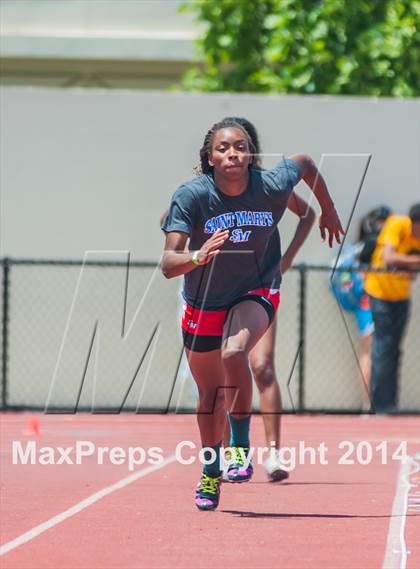 Thumbnail 2 in CIF NCS Bay Shore Area Championships (Girls Long Jump) photogallery.
