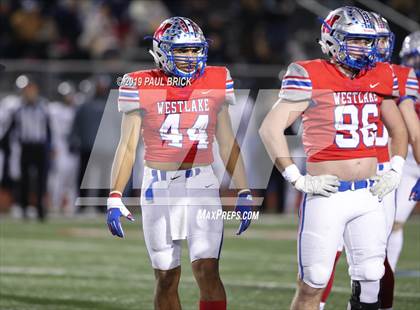 Thumbnail 1 in Westlake vs Cibolo Steele (UIL 6A Area Playoff) photogallery.