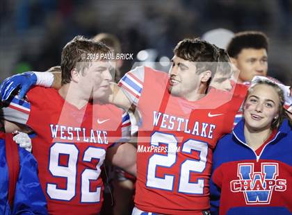 Thumbnail 3 in Westlake vs Cibolo Steele (UIL 6A Area Playoff) photogallery.