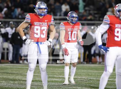 Thumbnail 1 in Westlake vs Cibolo Steele (UIL 6A Area Playoff) photogallery.